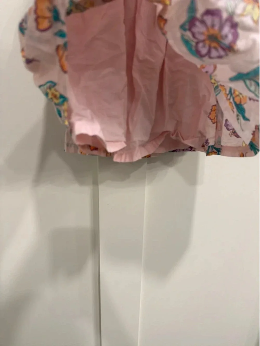 Carter's Baby Girl Floral Dress 12M Pink Sleeveless Sundress